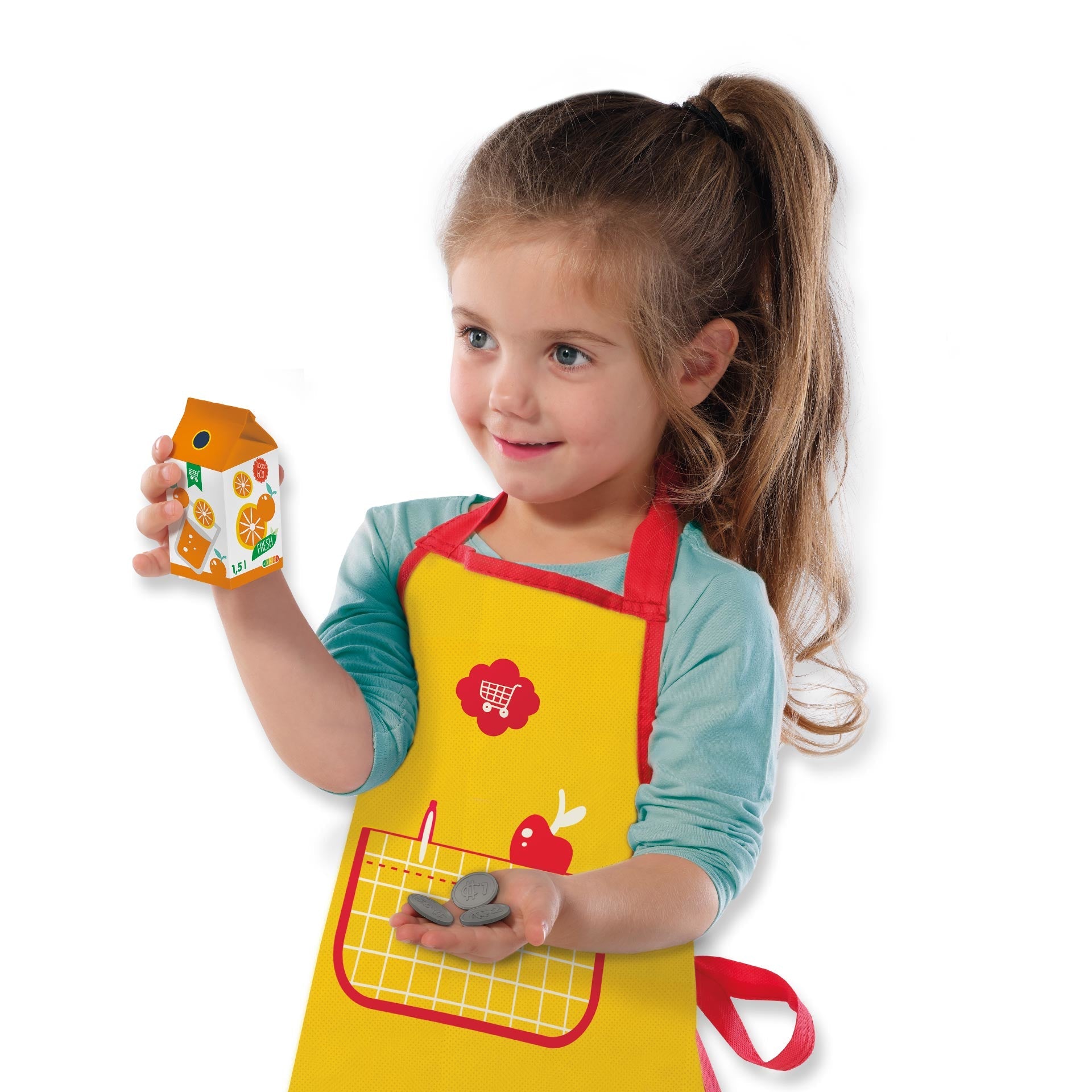 SES Petits Pretenders Holzkassenset – Spielkasse mit Zubehör | Artikel 18014 | ab 3 Jahren