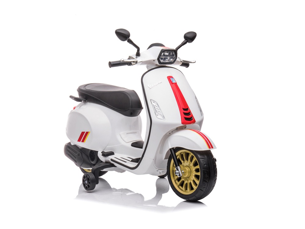 Kinder-Elektroroller Vespa PX150 Lizenziert