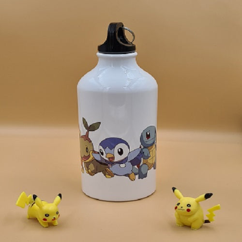 Pokemon Starter Glumanda Bisasam Plinfa Aluminium Flasche 500ml
