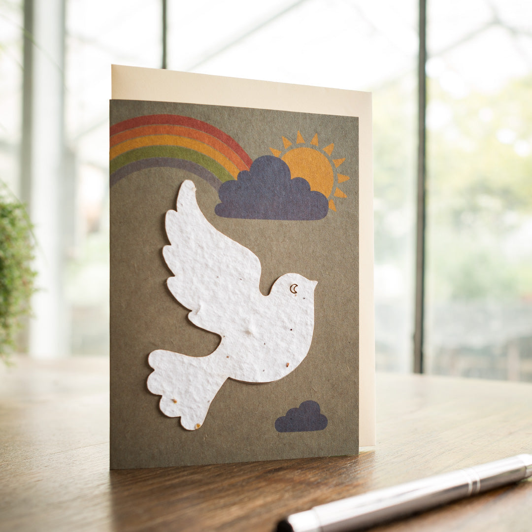 Grußkarte "Friedenstaube"