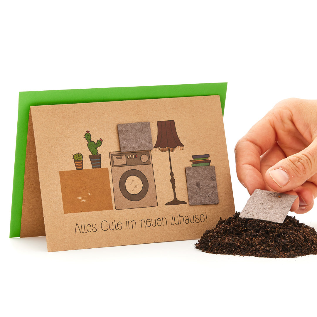Umzugskarte "Alles Gute"