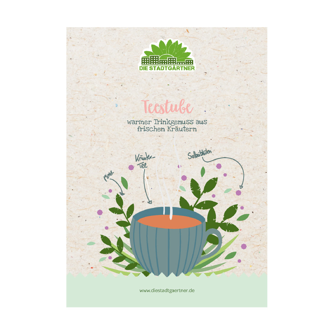 Kräuterkiste "Teestube"