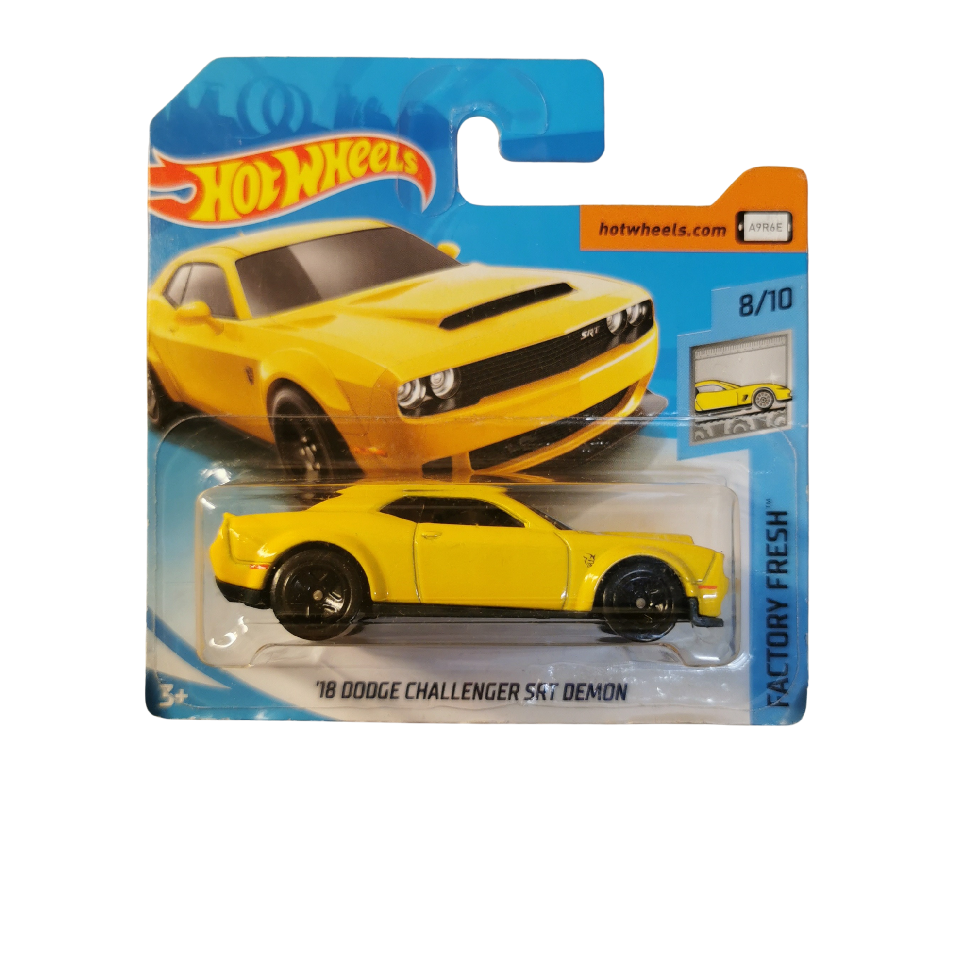 Hot Wheels Mainline 18 Dodge Challenger SRT Demon 319/365 2018