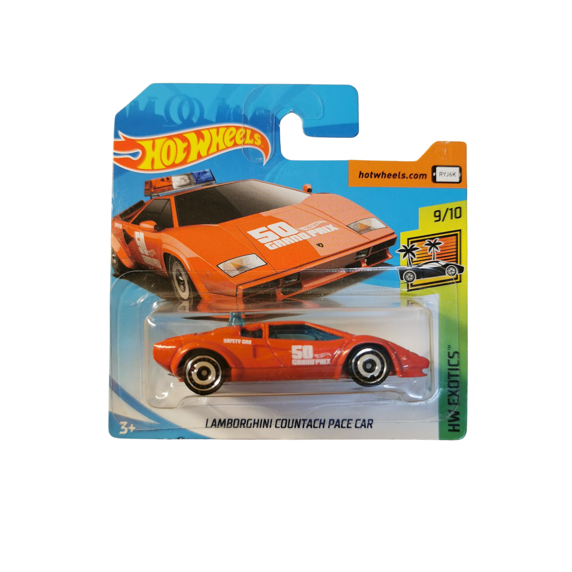 Hot Wheels Mainline Lamborghini Countach Pace Car 217/365 2018