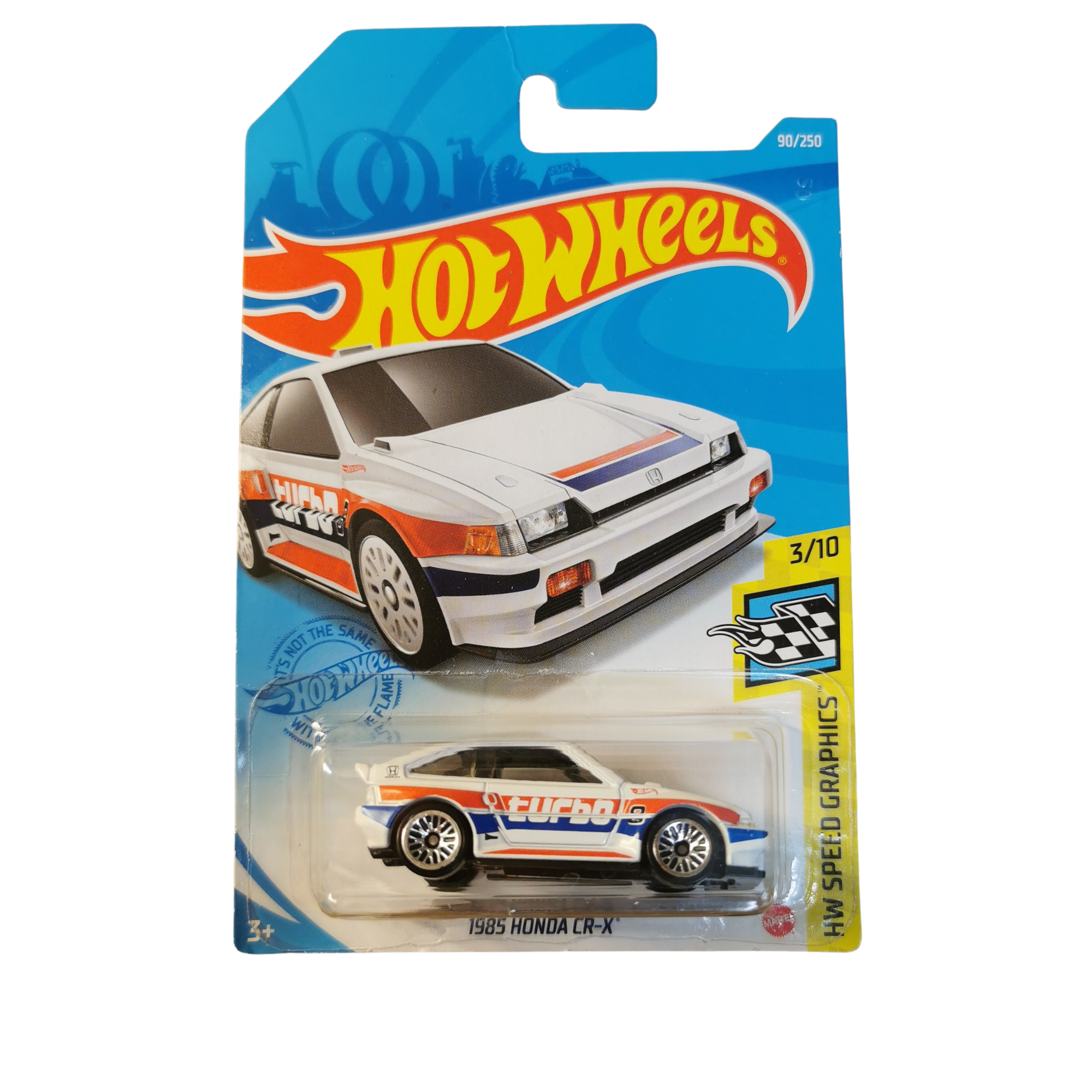 Hot Wheels Mainline 1985 Honda CR-X 90/250 2020