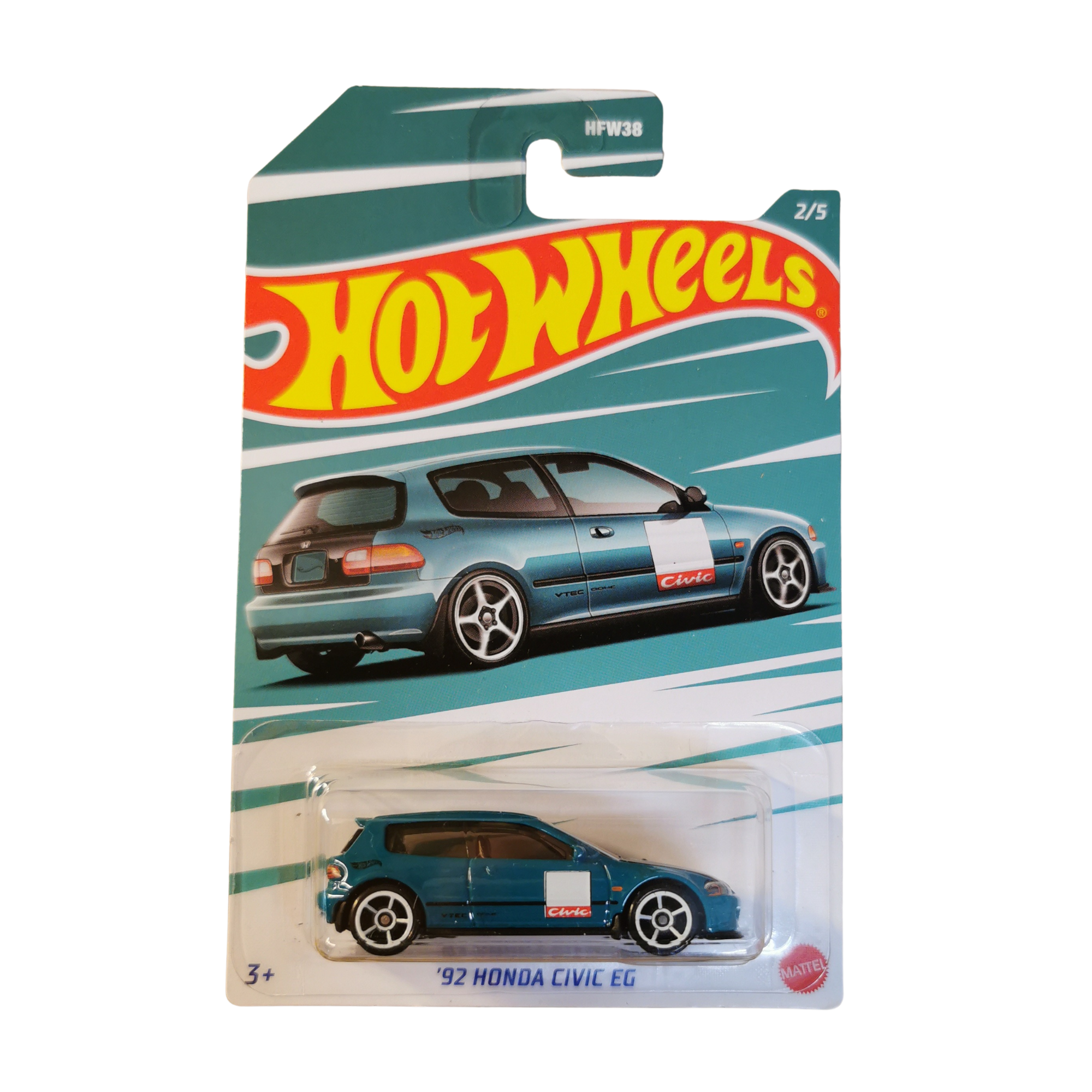 Hot Wheels 92 Honda Civic EG 2/5 Honda Set 2021