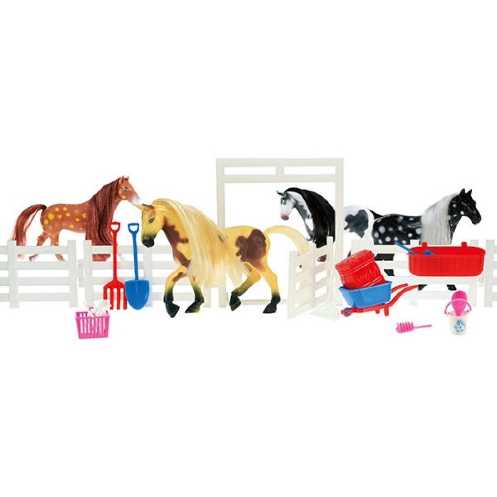 2 Pferde inkl Stall und Zubehör