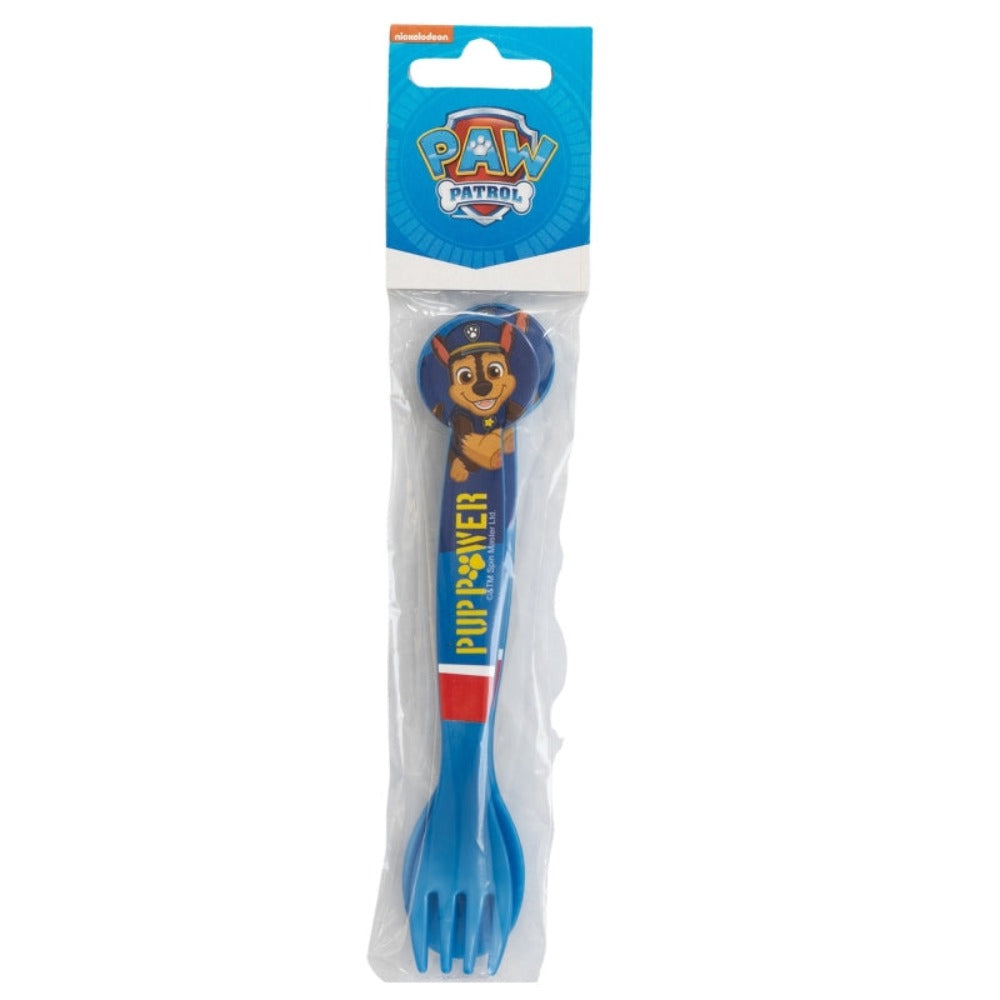 Paw Patrol Kinder Plastik Besteck Set - 2 Teile