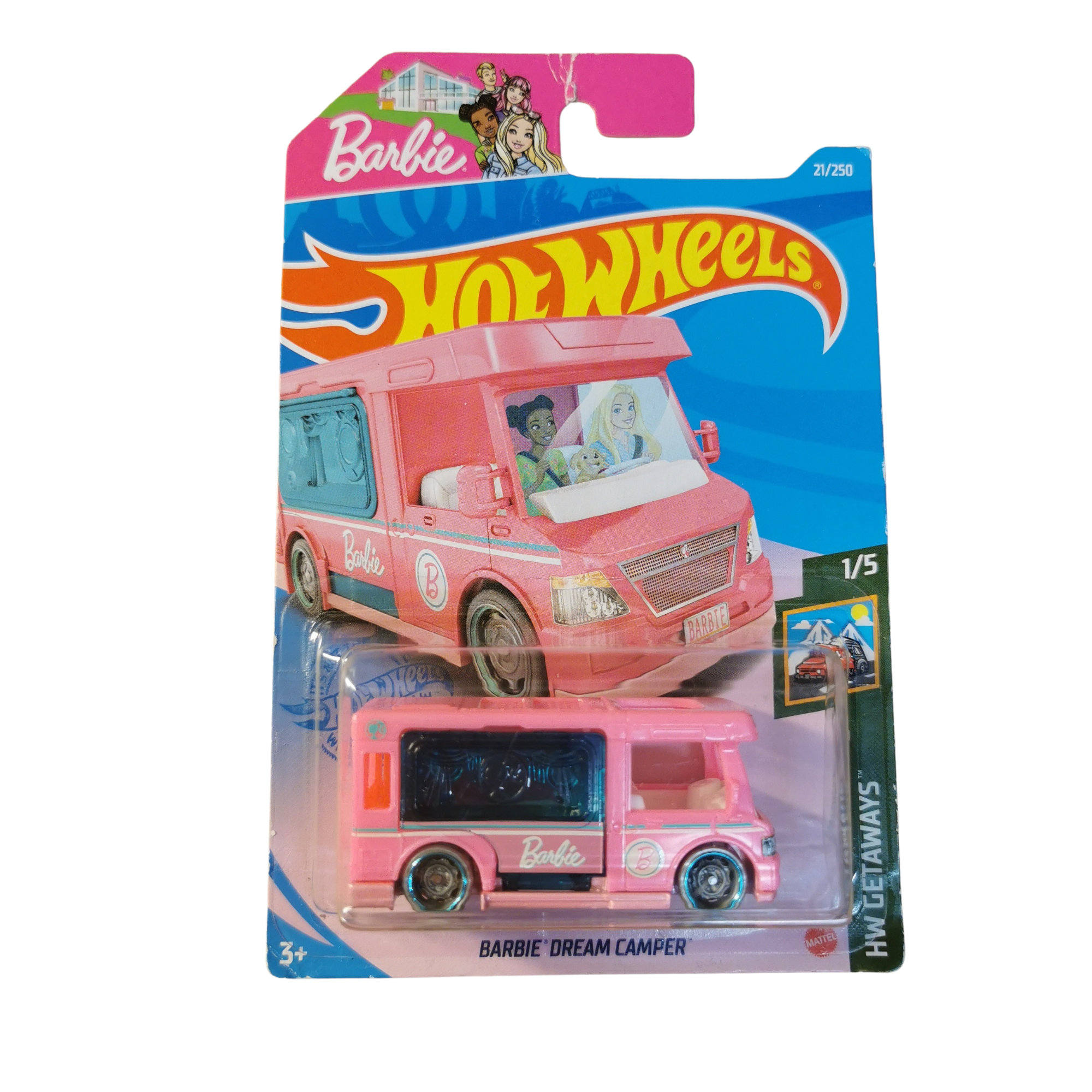 Hot Wheels Mainline Barbie Dream Camper 21/250 2020