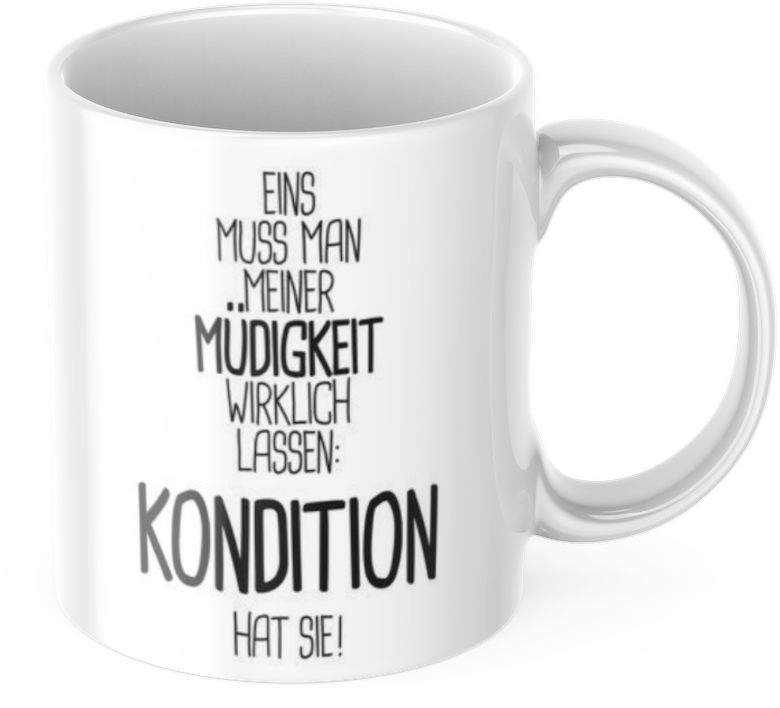 Tasse Kaffee Büro 325ml lustiger Spruch Müdigkeit Frühstück Morgen