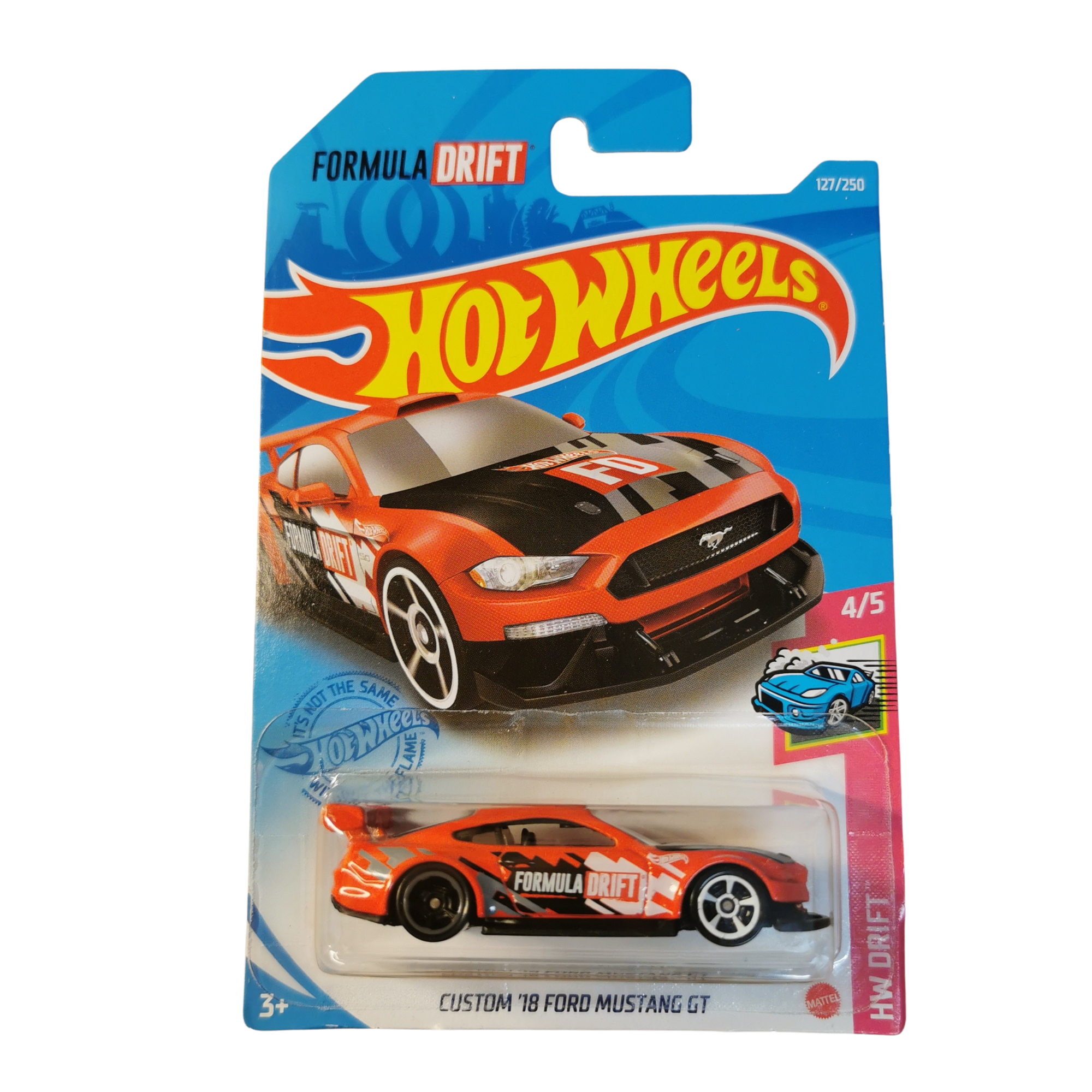 Hot Wheels Mainline Custom 18 Ford Mustang GT 127/250 2020