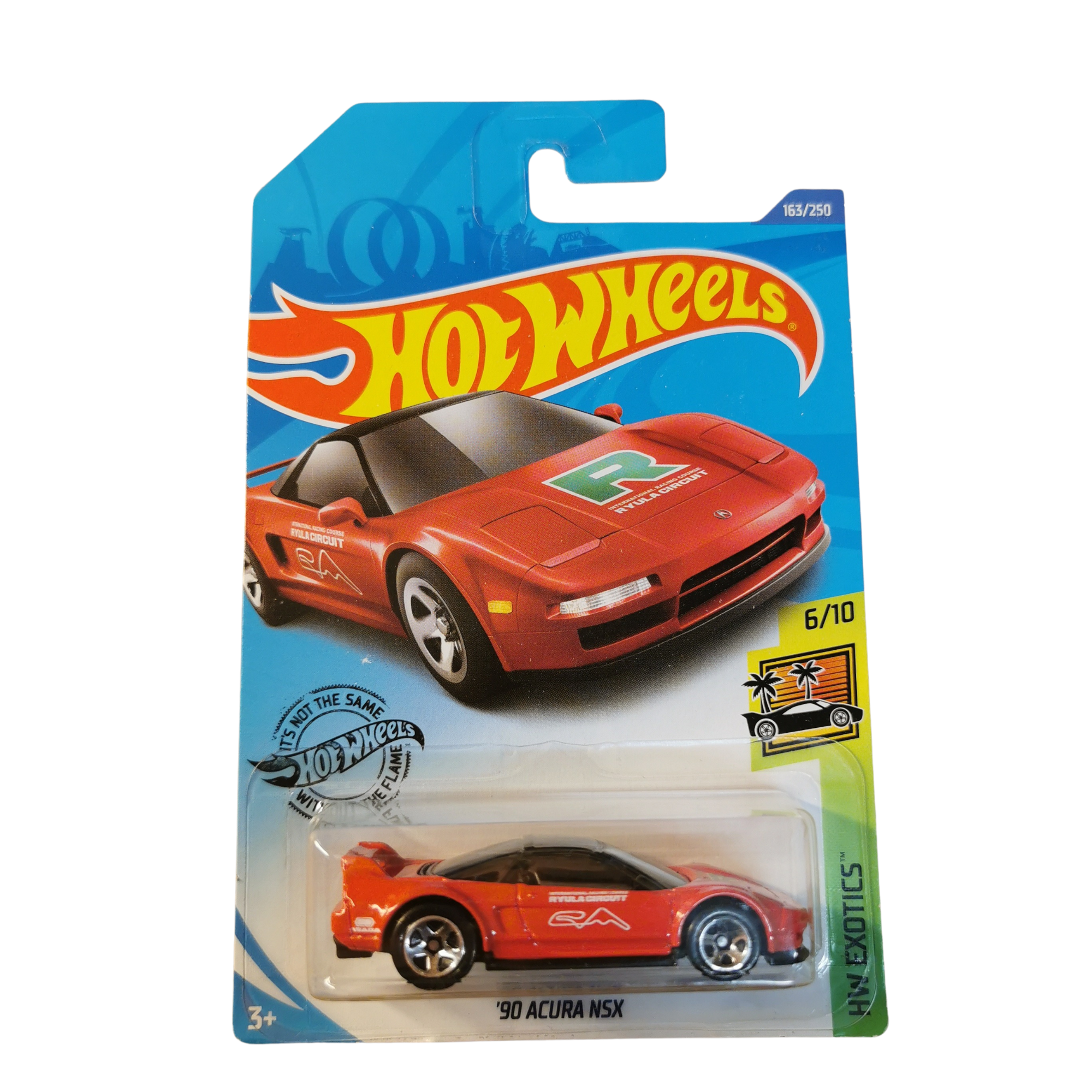 Hot Wheels Mainline 90 Acura NSX 163/250 2018