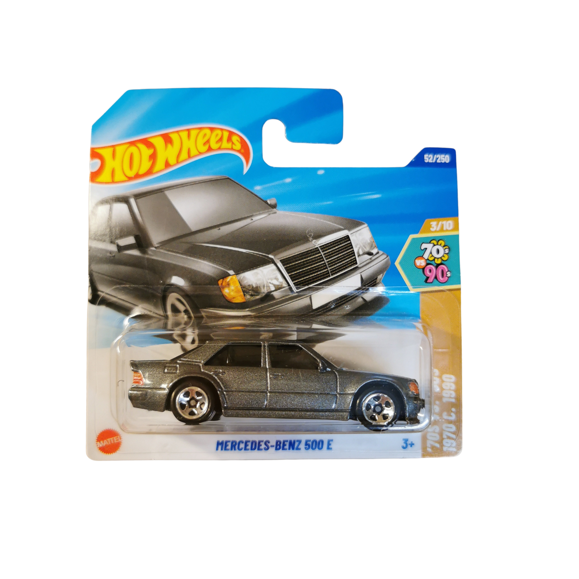 Hot Wheels Mainline Mercedes Benz 500 E 52/250 2025