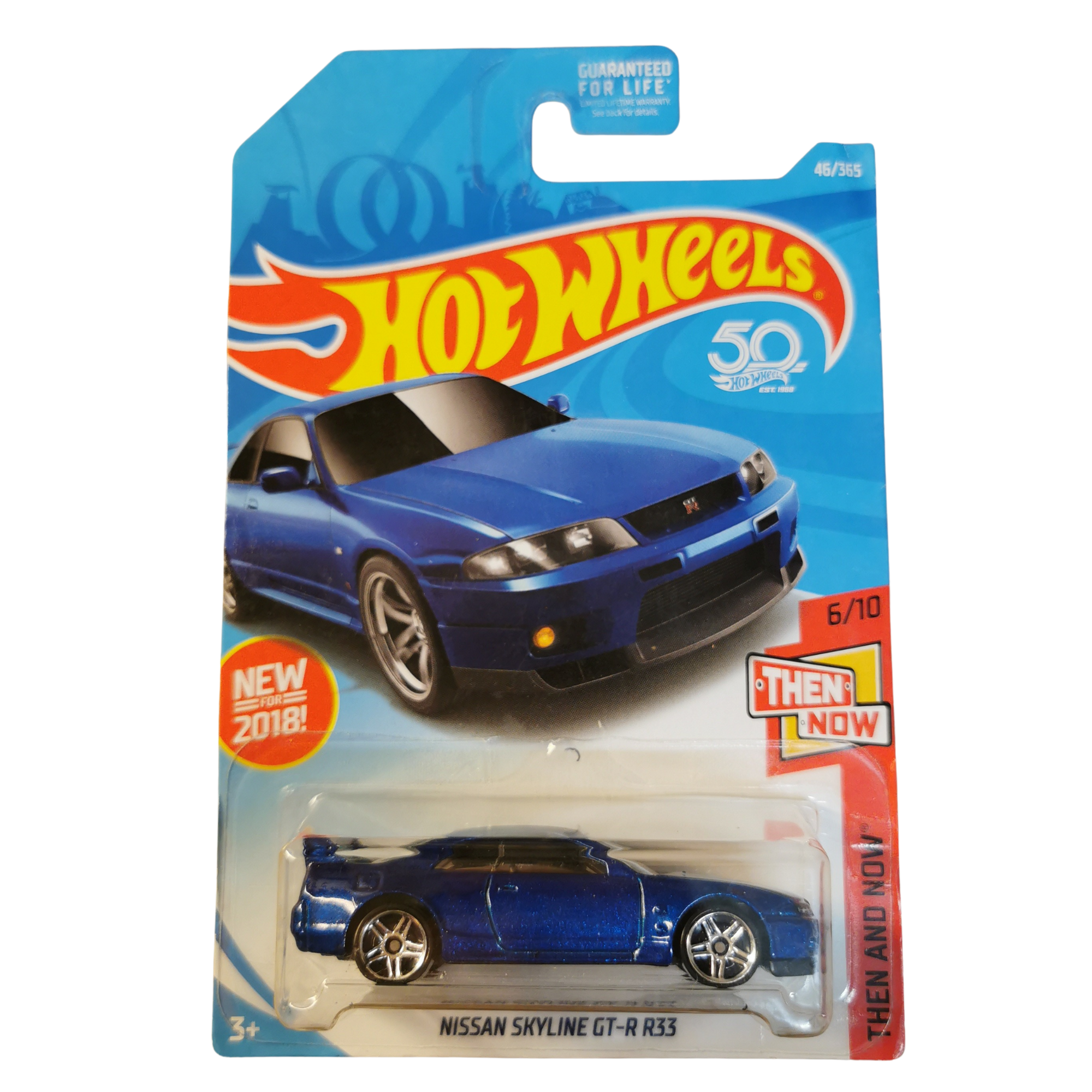 Hot Wheels Mainline Nissan Skyline GT-R R33 46/365 2017