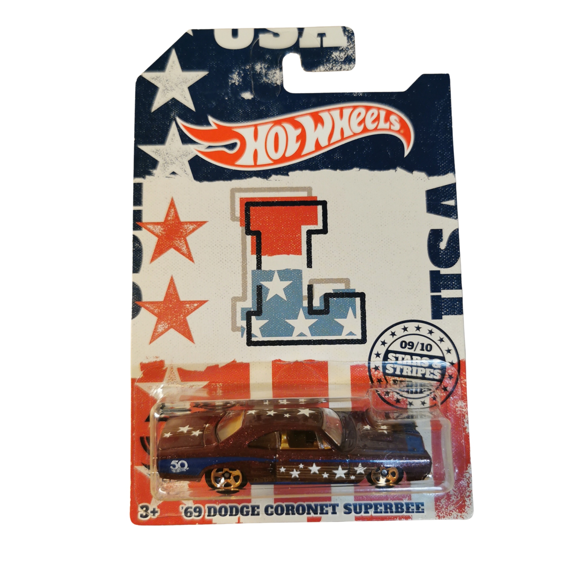 Hot Wheels 69 Dodge Coronet Superbee 09/10 Long Card