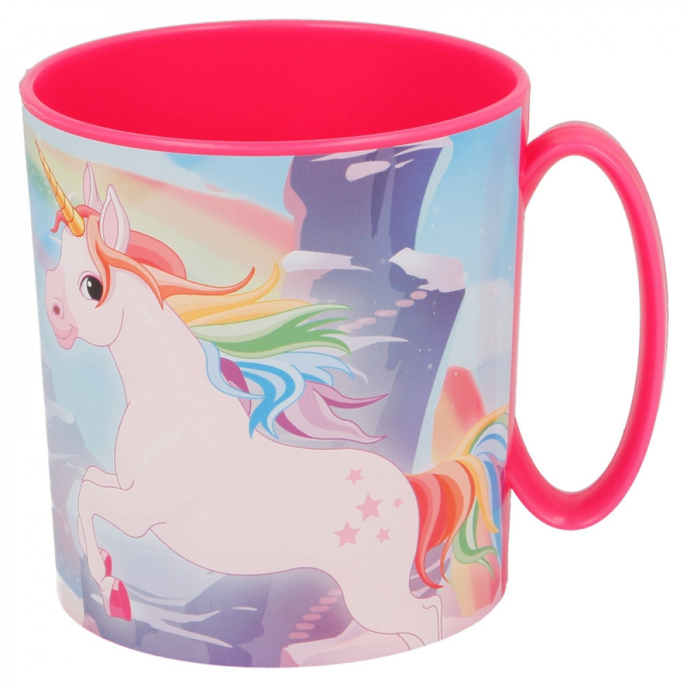 Plastiktasse Becher Einhorn für Kinder