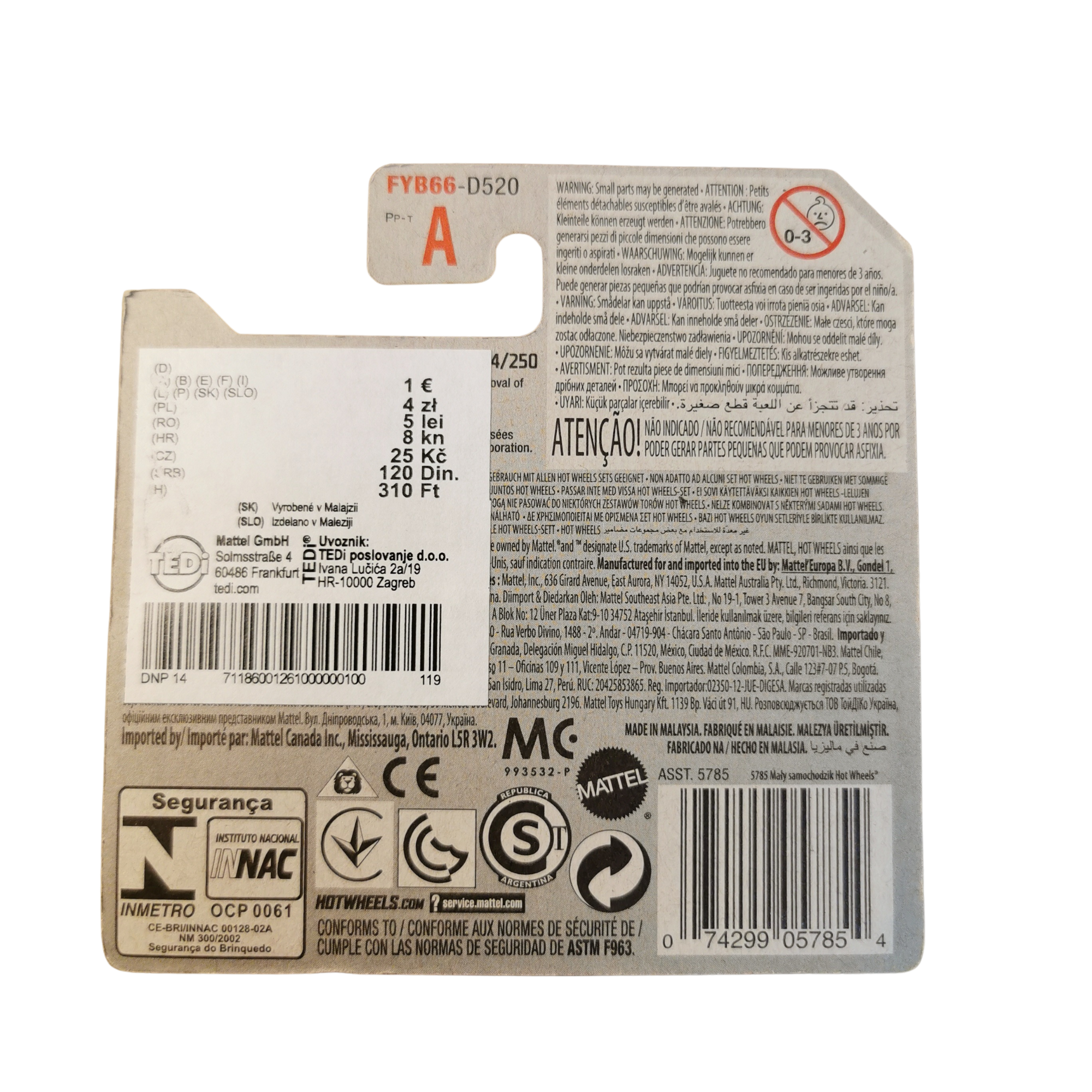 Hot Wheels Mainline 91 Mazda MX 5 Miata 184/250 2019