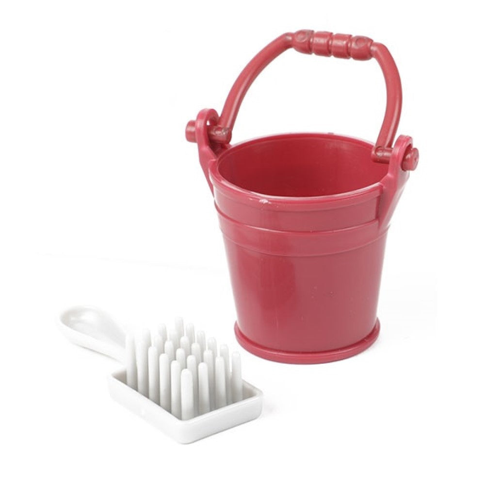 2er Pferde Set mit Zubehör Spielzeugpferde mit langer Mähne