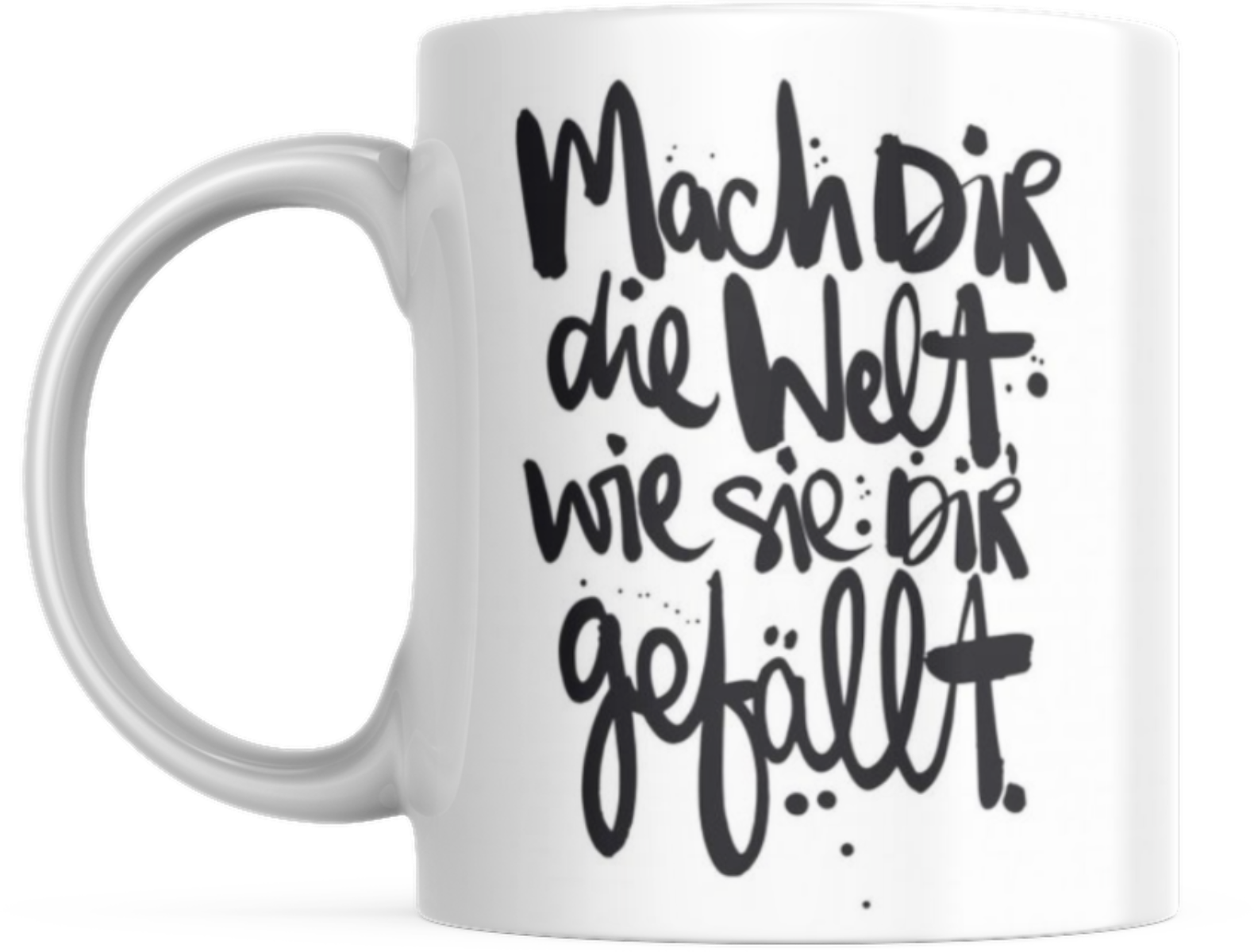 Tasse mit Spruch Positive Perspektiven: 