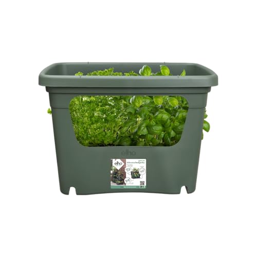 elho Green Basics Stack & Grow 50 – Pflanzturm für Balkon & Garten