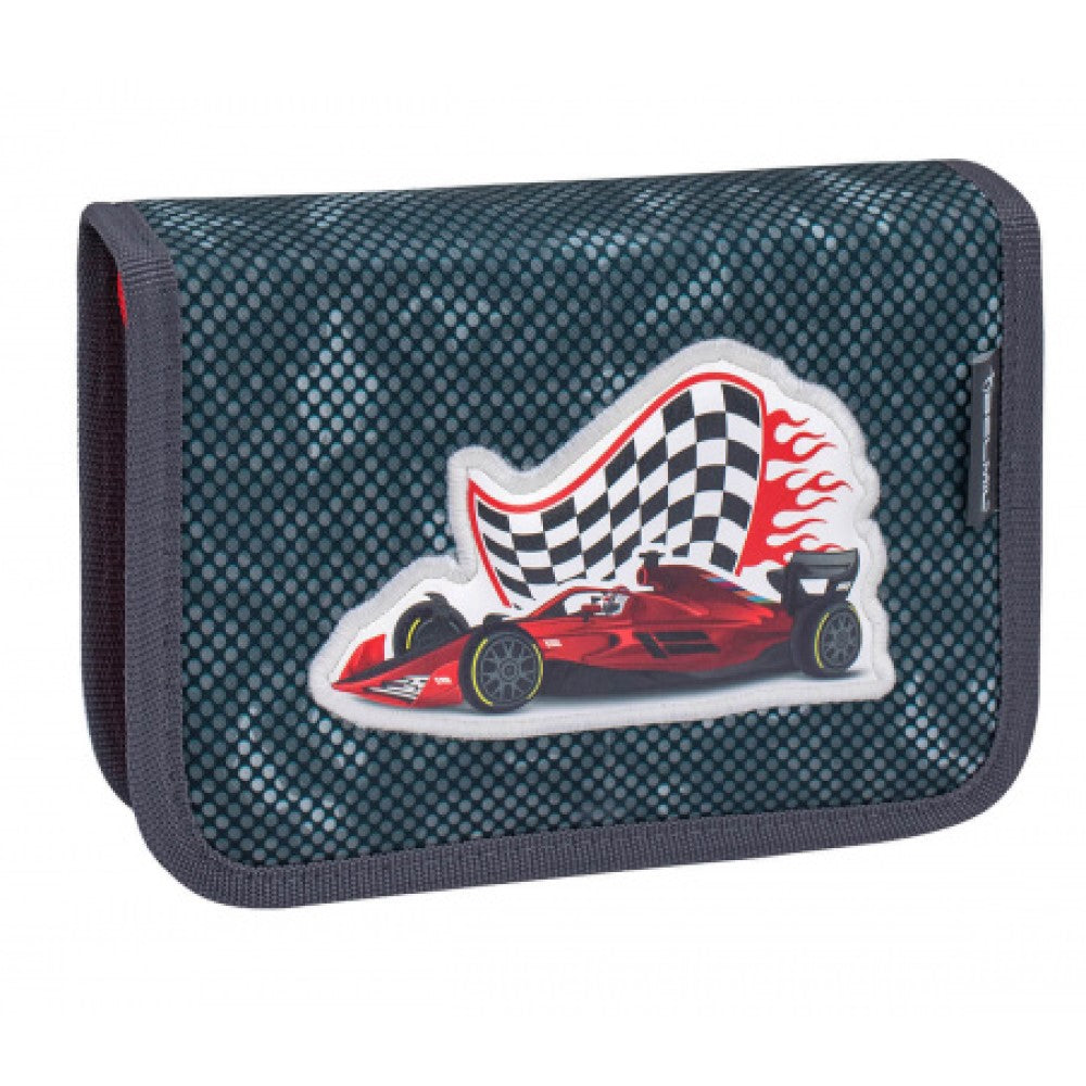 Rucksack Schulranzen Set 4 tlg. Red Dots Schulrucksack