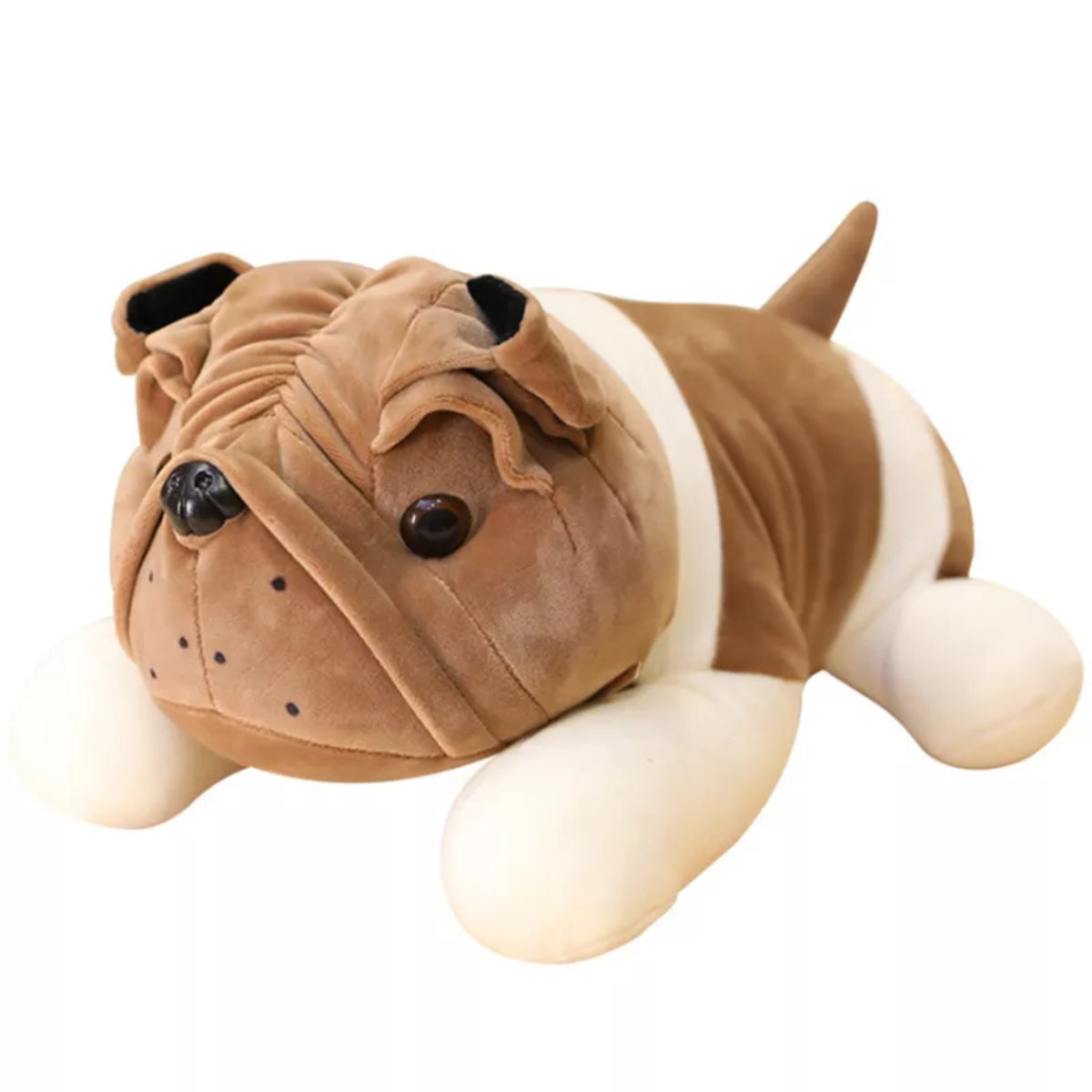 Bulldogge Kuscheltier - 25cm süßes weiches Plüschtier Hund Bulldog