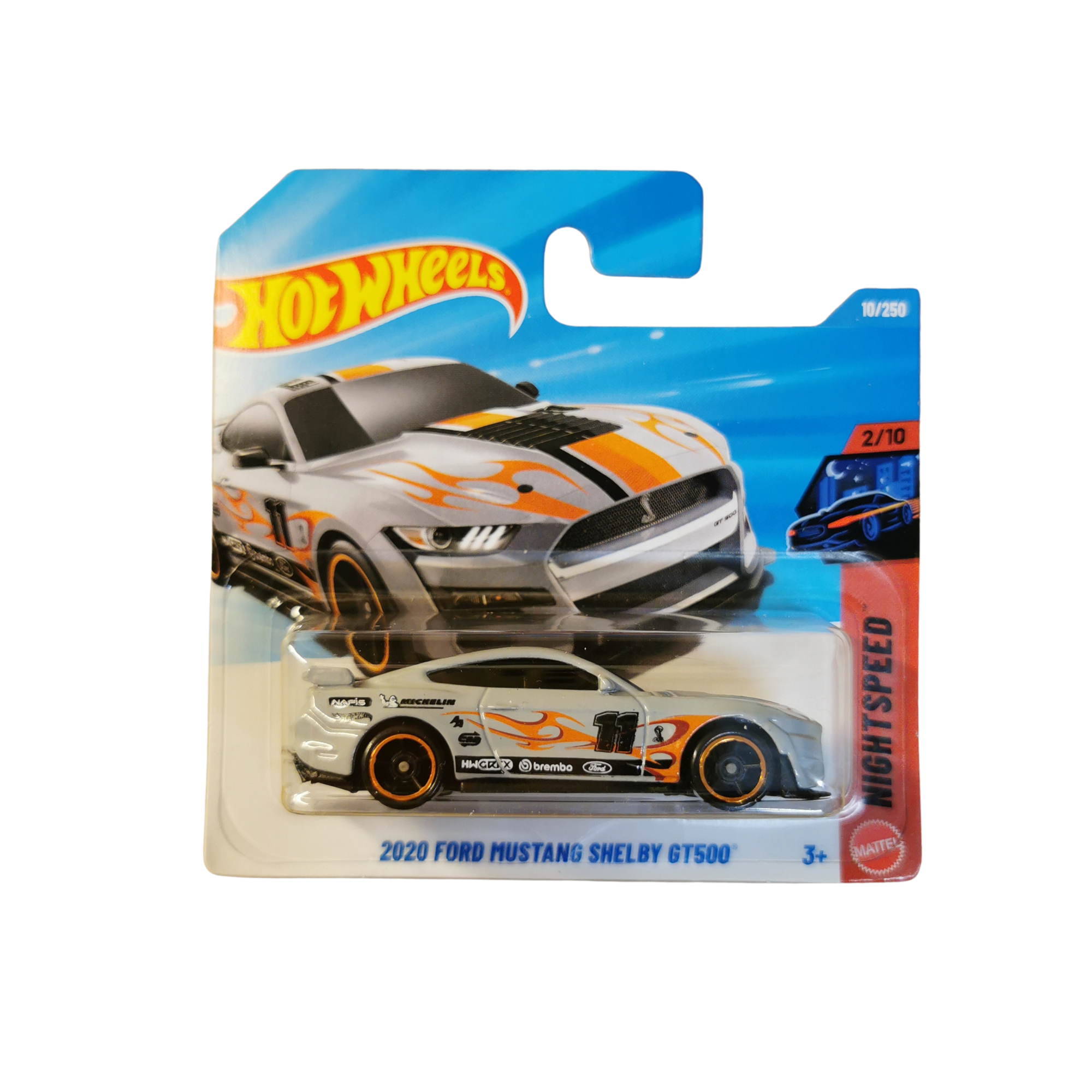 Hot Wheels Mainline 2020 Ford Mustang Shelby GT500 10/250 2026