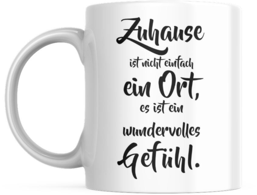 Tasse mit Spruch Positive Perspektiven: 