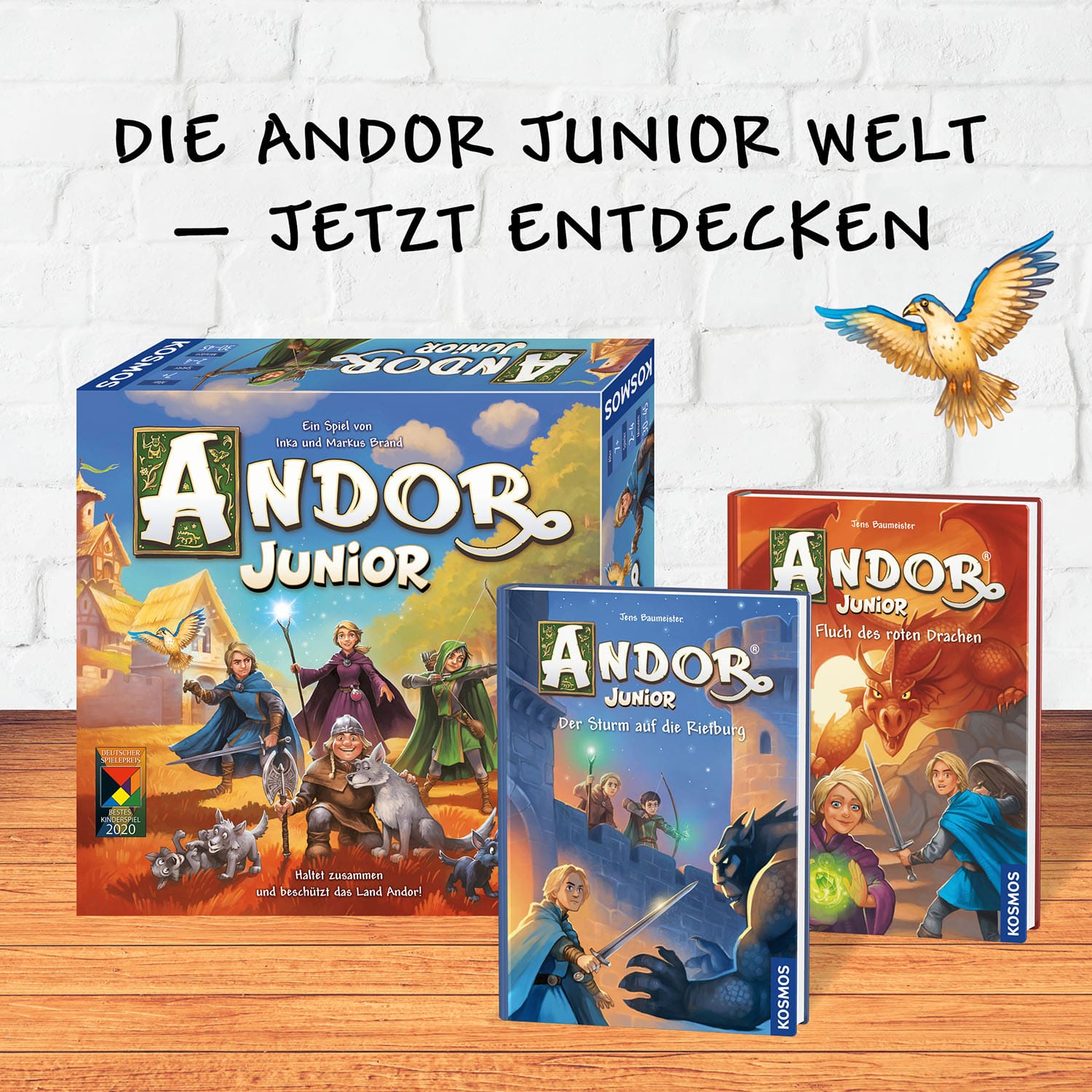 Andor Junior Kinderspiel Kosmos
