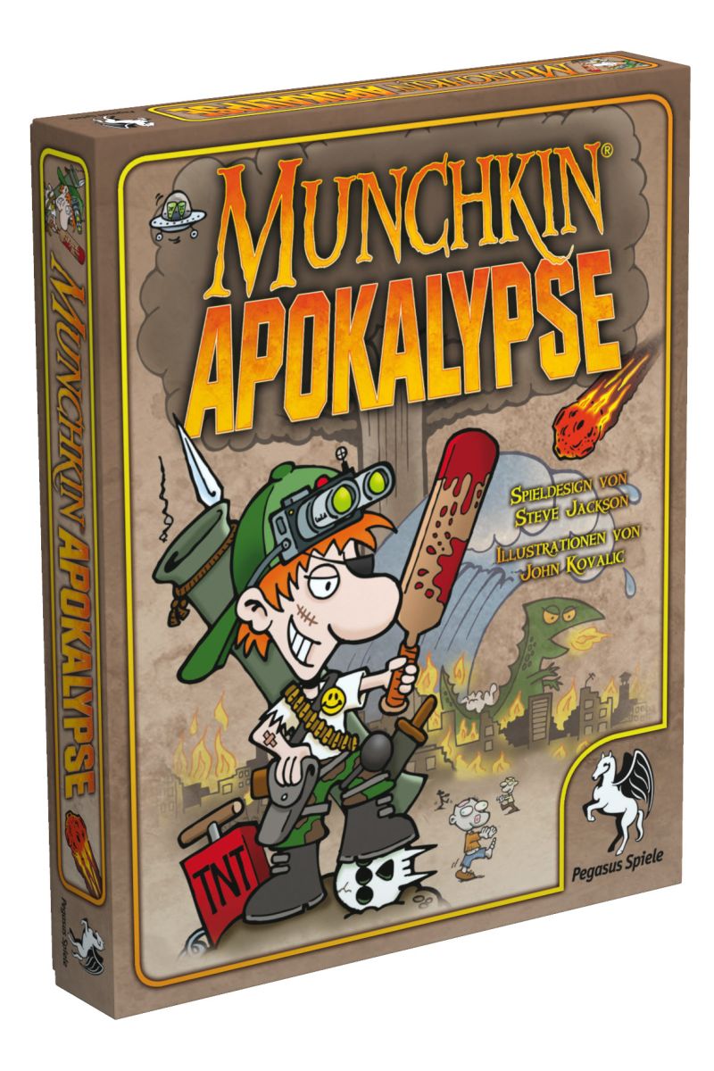 Munchkin Apokalypse Gesellschaftsspiel Pegasus