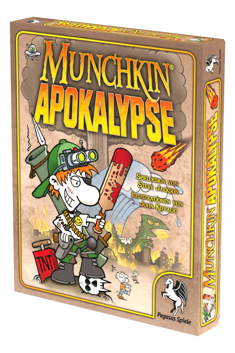 Munchkin Apokalypse Gesellschaftsspiel Pegasus