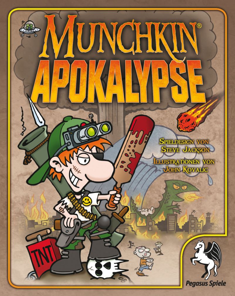 Munchkin Apokalypse Gesellschaftsspiel Pegasus