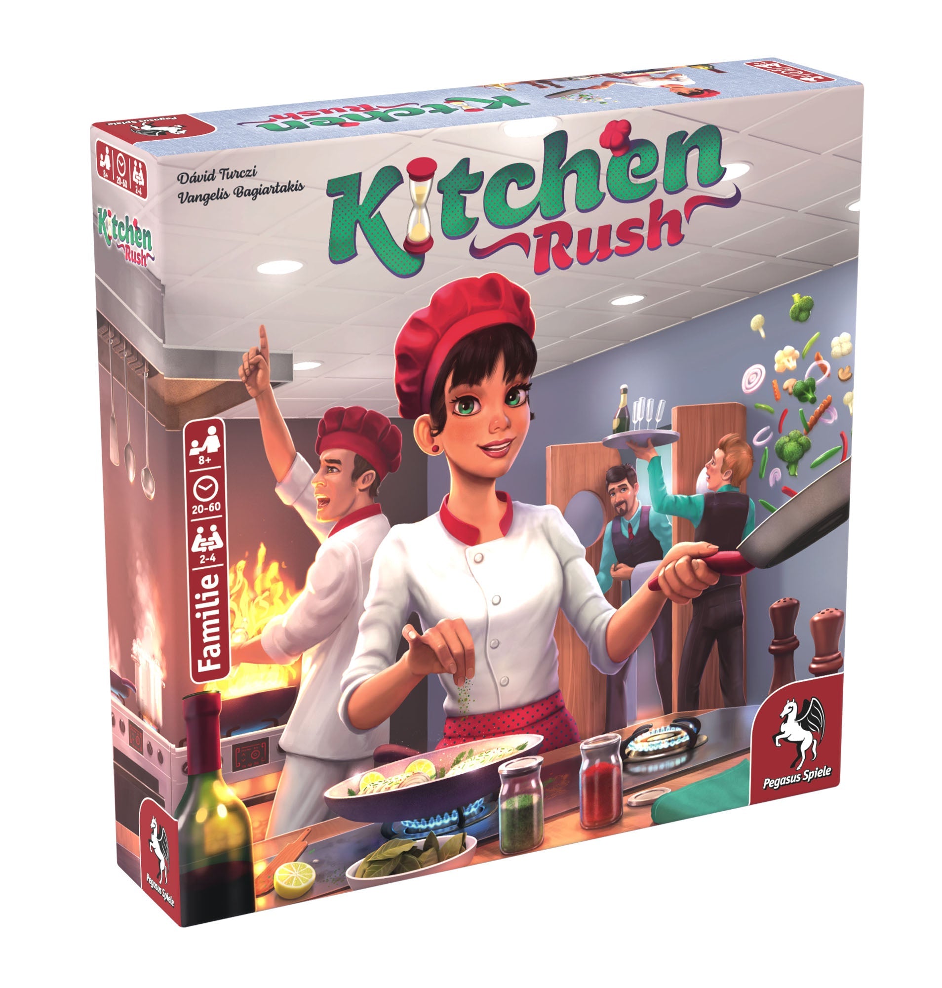 Kitchen Rush *Empfohlen Spiel des Jahres 2020* Pegasus