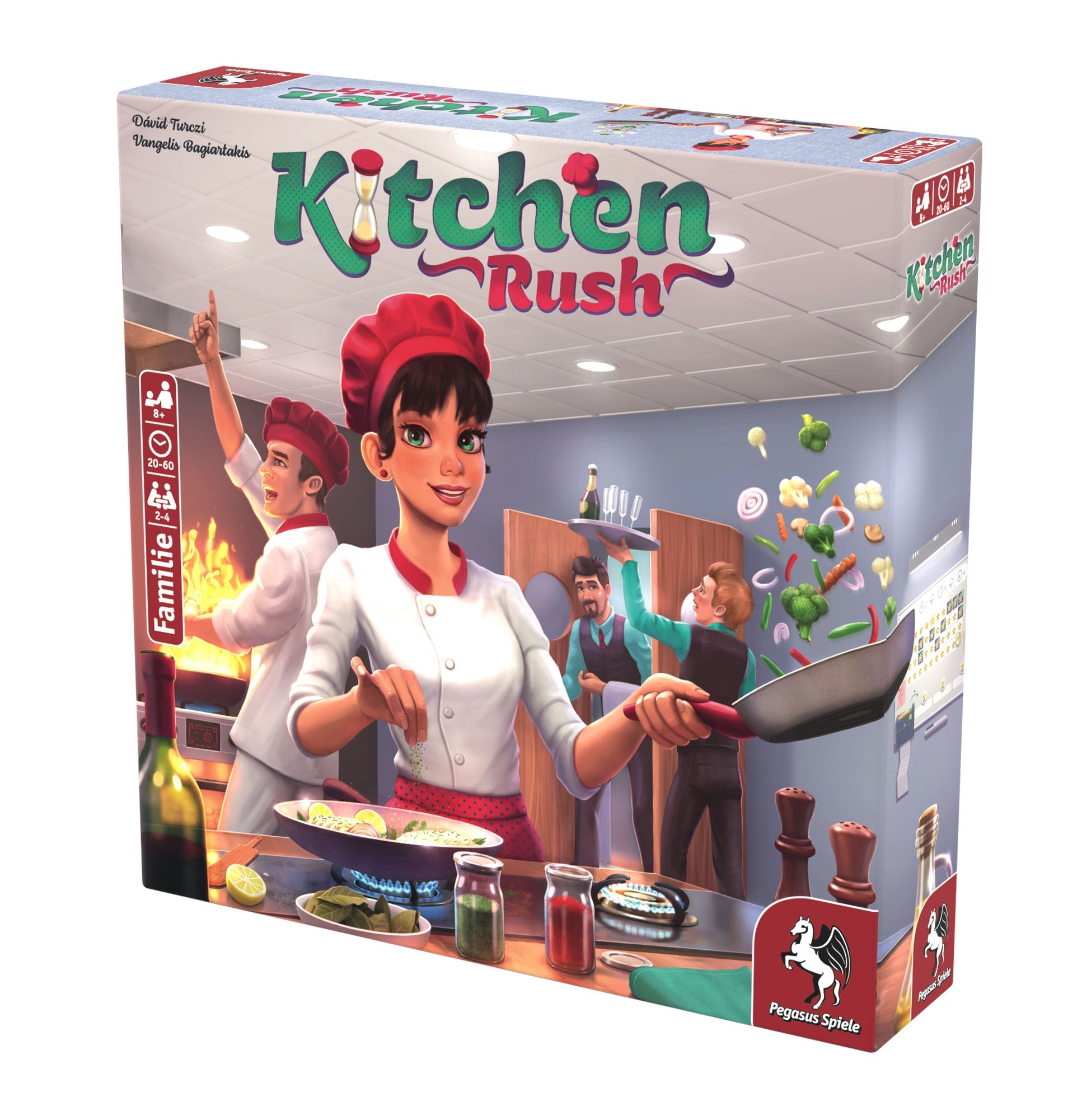 Kitchen Rush *Empfohlen Spiel des Jahres 2020* Pegasus