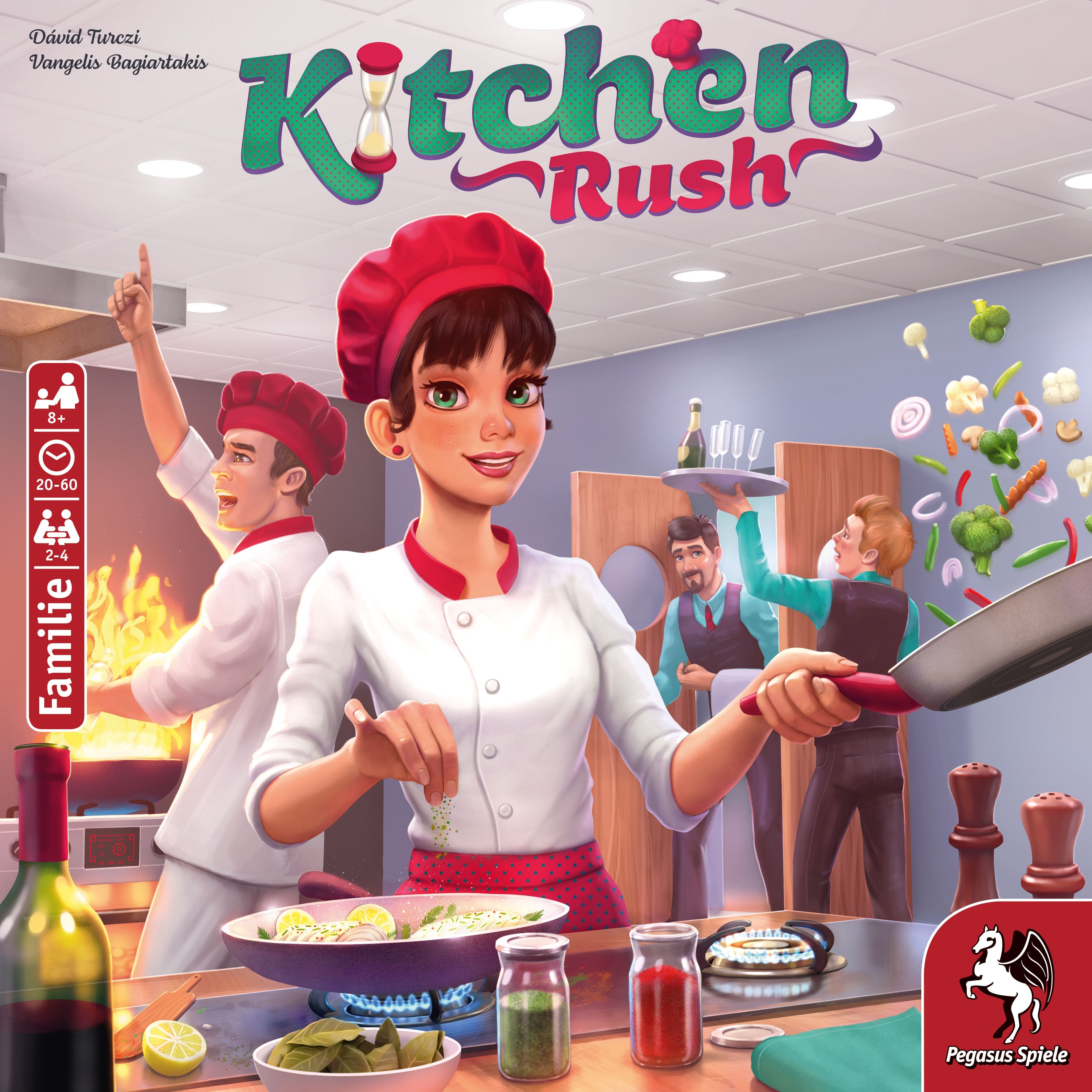 Kitchen Rush *Empfohlen Spiel des Jahres 2020* Pegasus