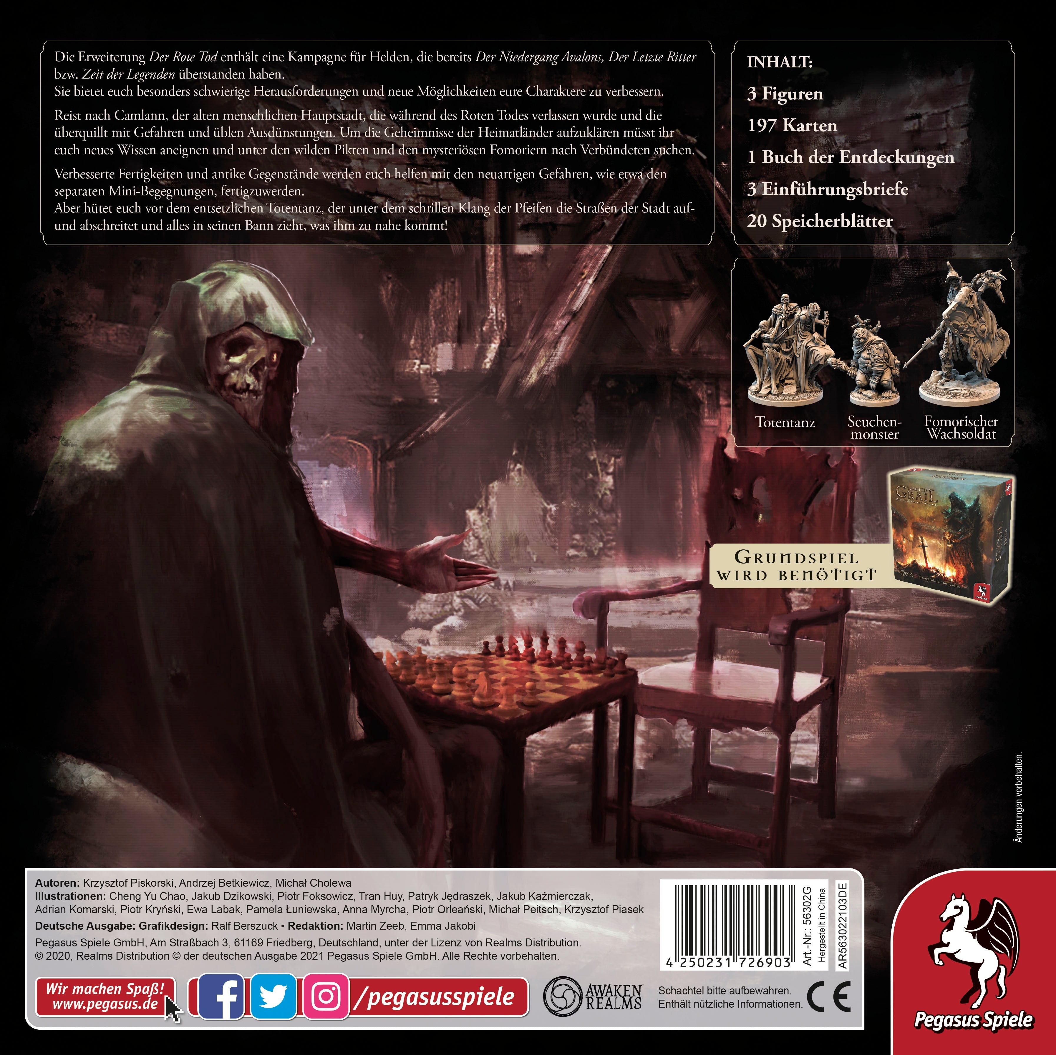 Tainted Grail: Der Rote Tod [Erweiterung] Pegasus