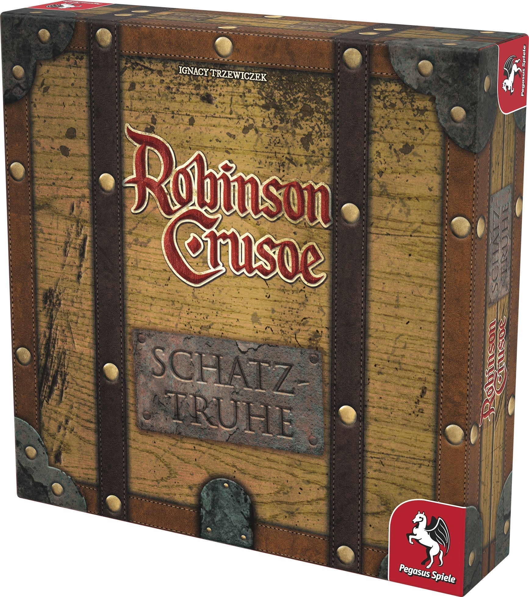 Robinson Crusoe: Schatztruhe Gesellschaftsspiel Pegasus