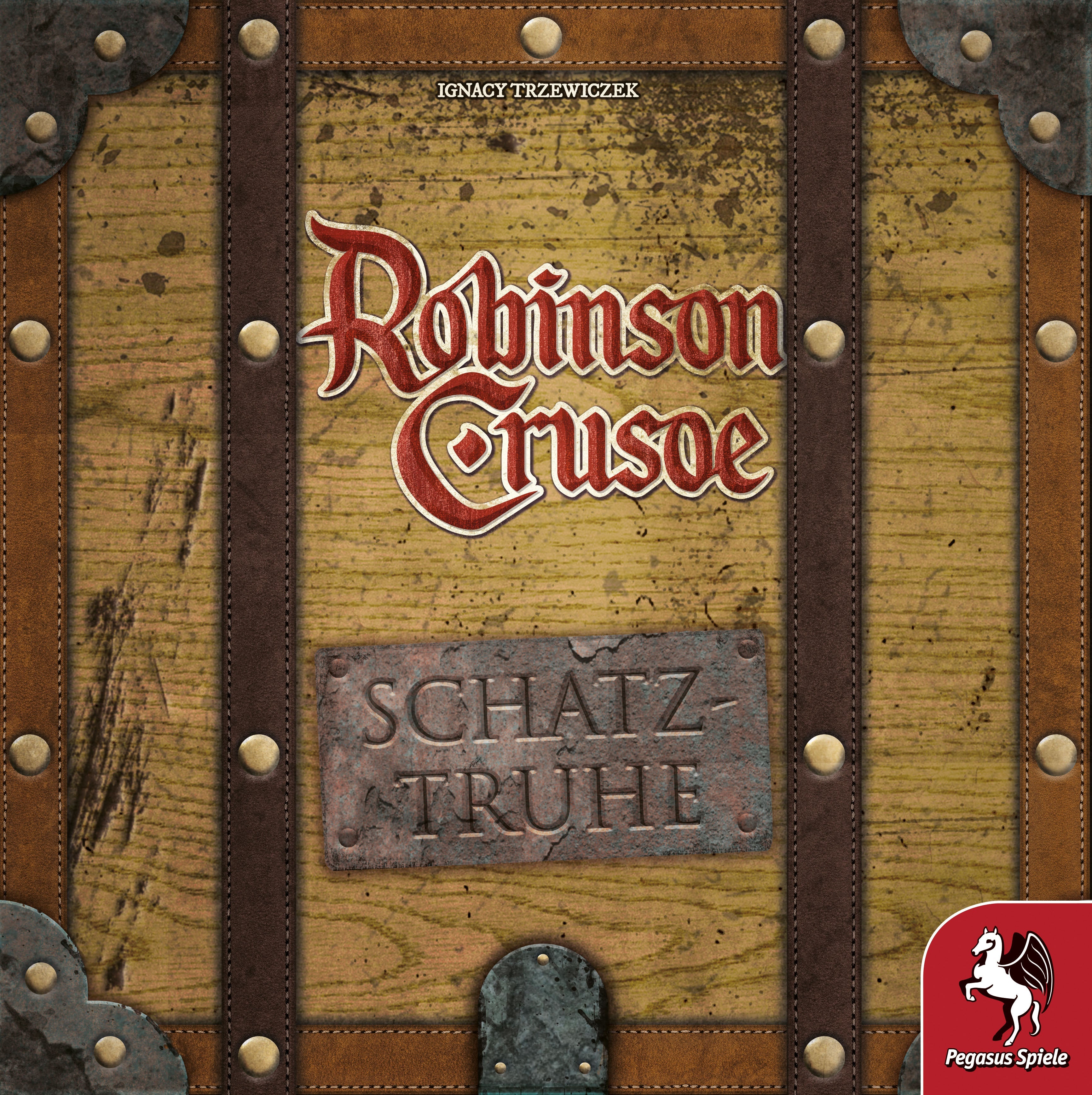 Robinson Crusoe: Schatztruhe Gesellschaftsspiel Pegasus