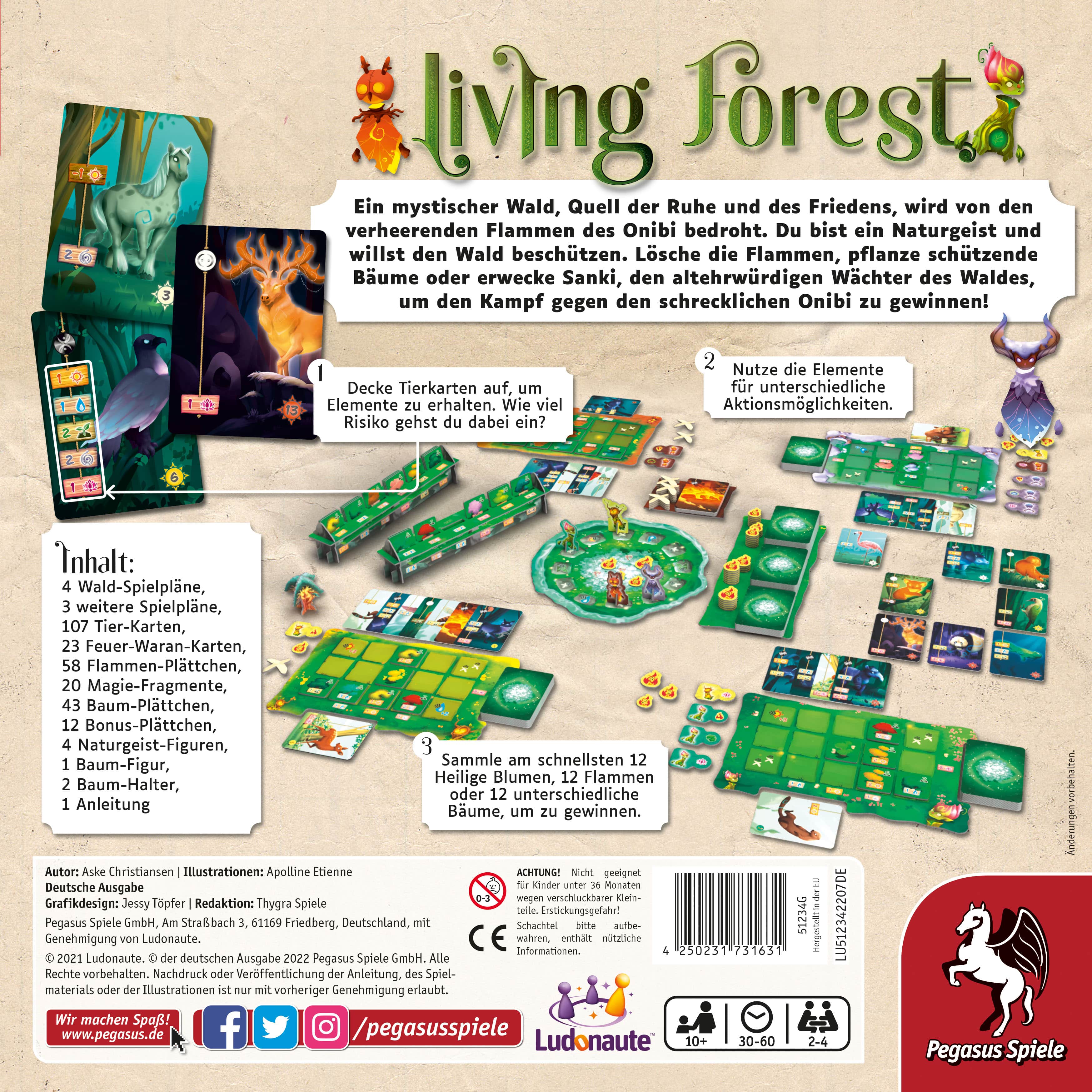 Living Forest - Kennerspiel des Jahres 2022 Pegasus