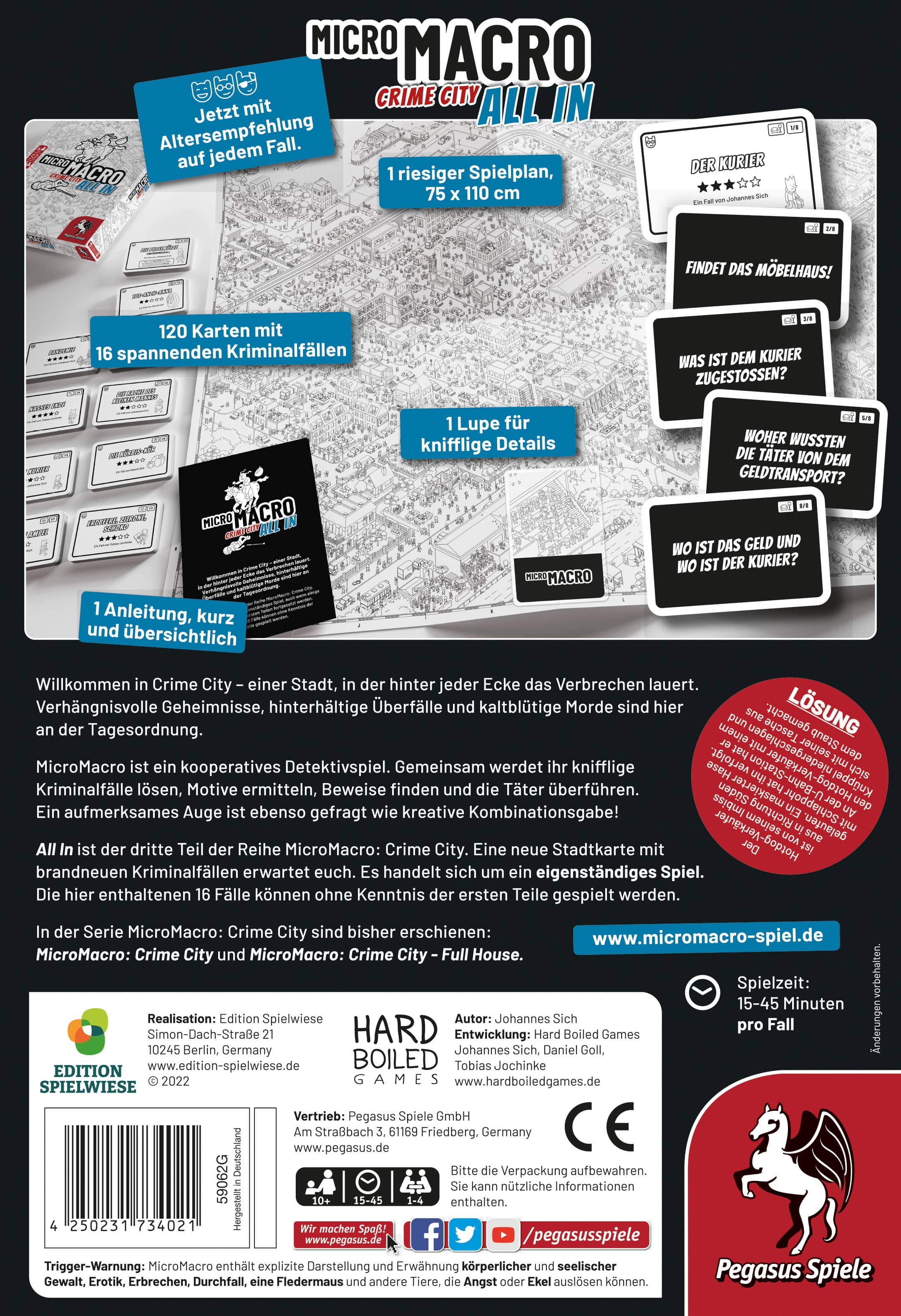 MicroMacro: Crime City 3 – All In (Edition Spielwiese)