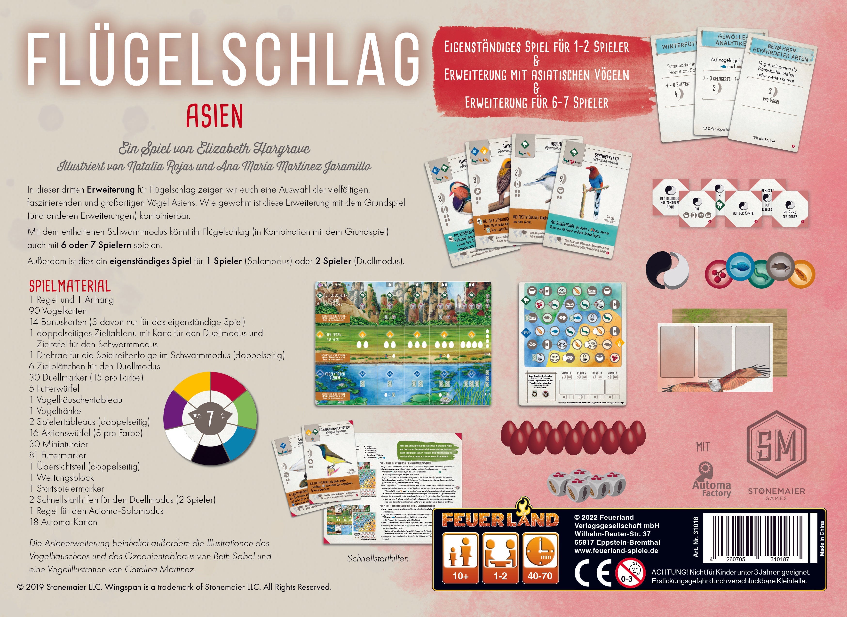 Flügelschlag: Asien-Erweiterung [Erweiterung]