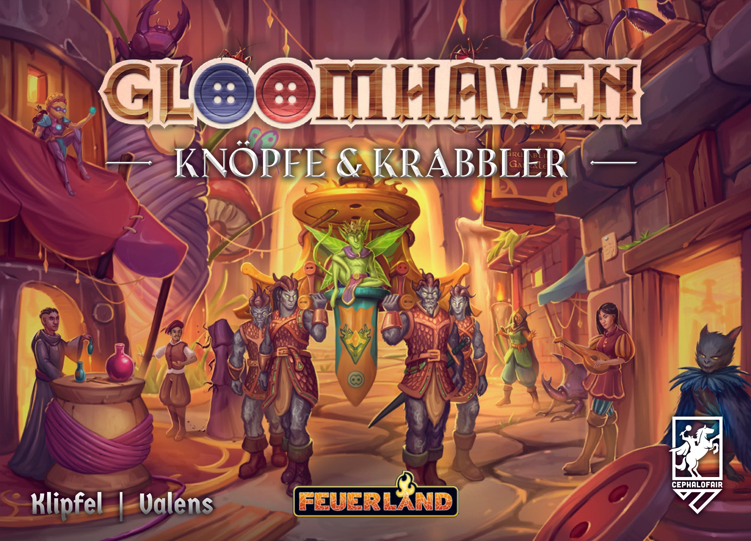 Gloomhaven: Knöpfe & Krabbler