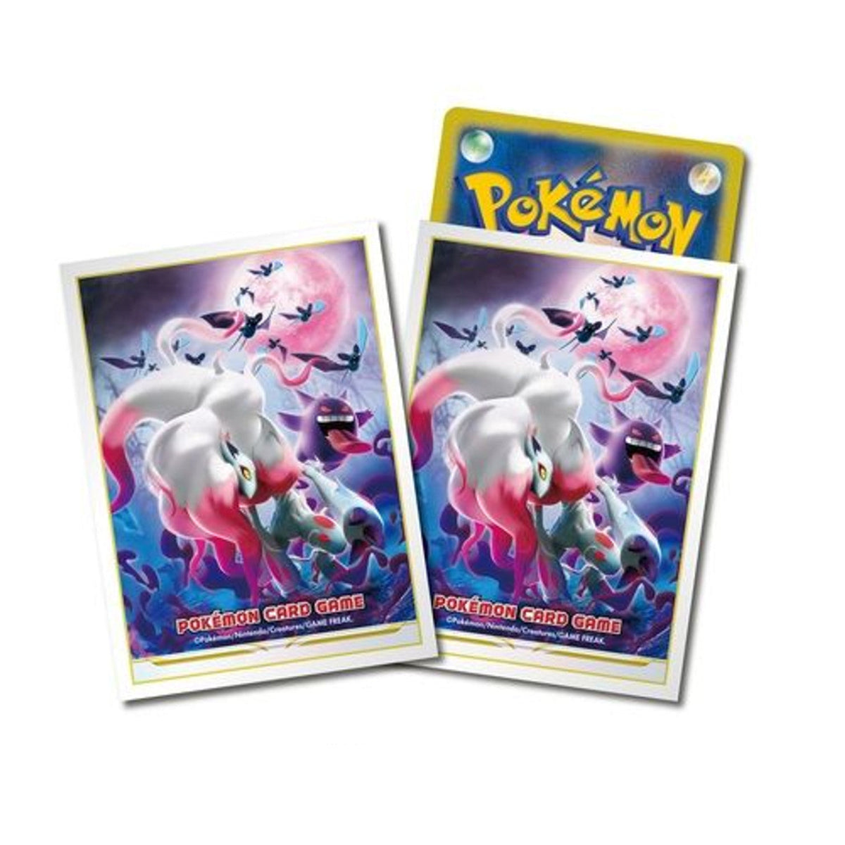 Pokemon Karten Hüllen Premium 64x Geist Gengar Sleeves TCG