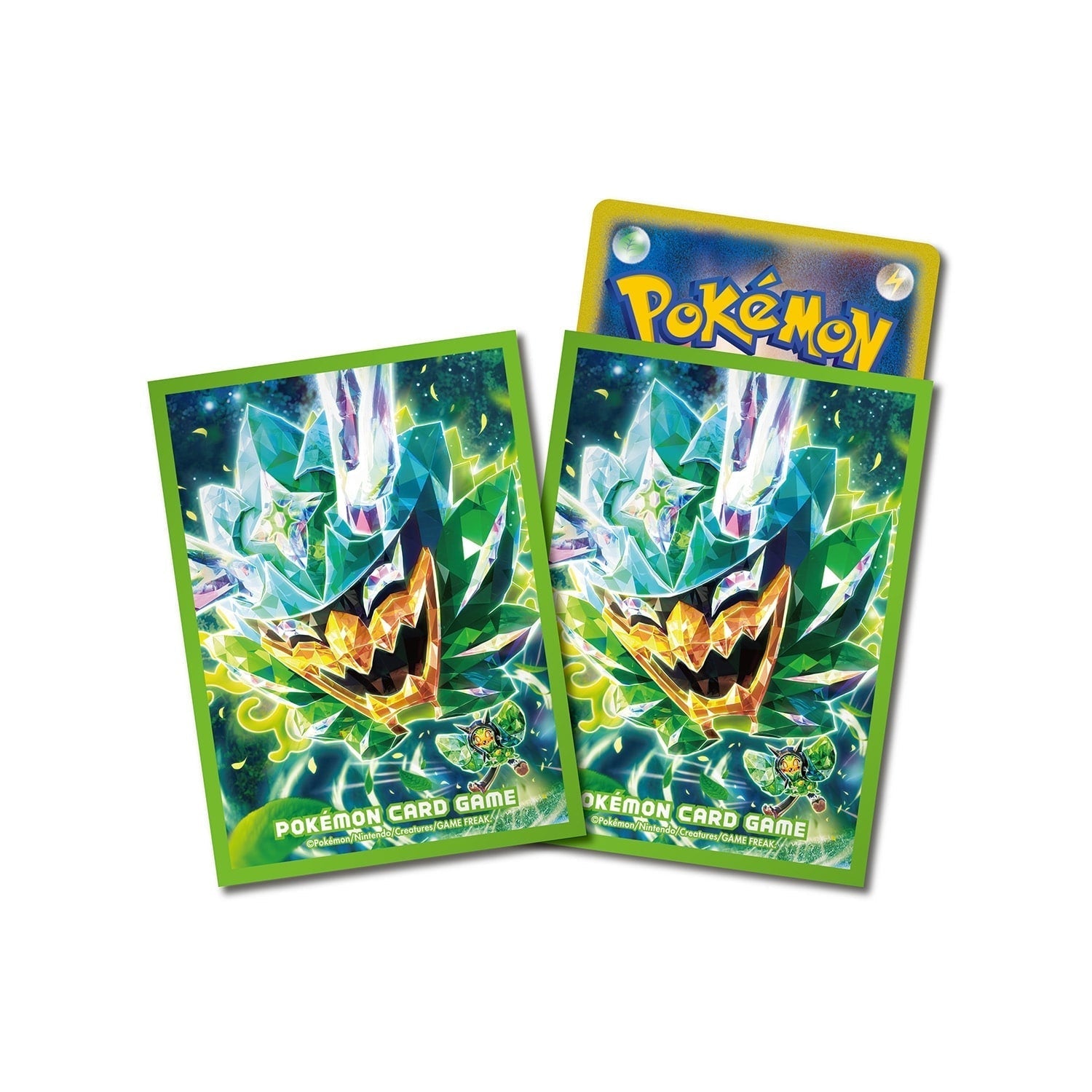 Pokemon Karten Hüllen Premium 64x Ogerpon Sleeves TCG