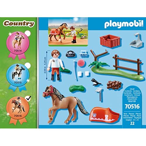 PLAYMOBIL Country 70516 – Sammelpony „Connemara“ (ab 4 Jahren)