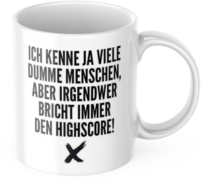 Lustige Kaffeetasse 