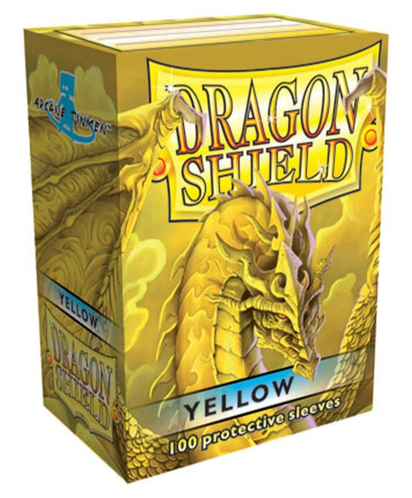 Dragon Shield Kartenhüllen 63 x 88mm Sleeves Yellow (100)