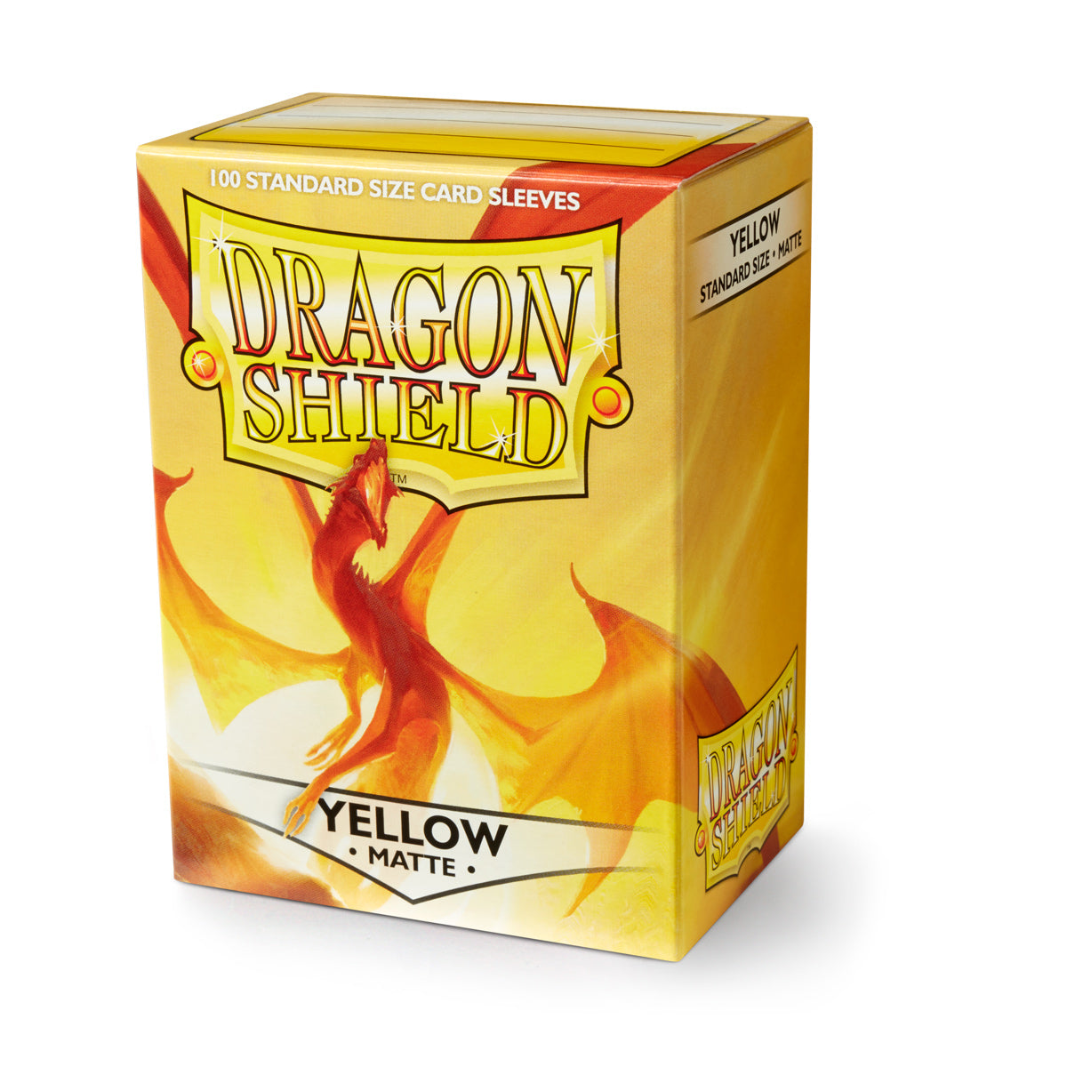 Dragon Shield Kartenhüllen 63 x 88mm Matte Sleeves Yellow (100)