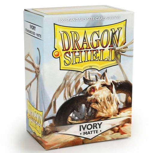 Dragon Shield Kartenhüllen 63 x 88mm Matte Sleeves Ivory (100)