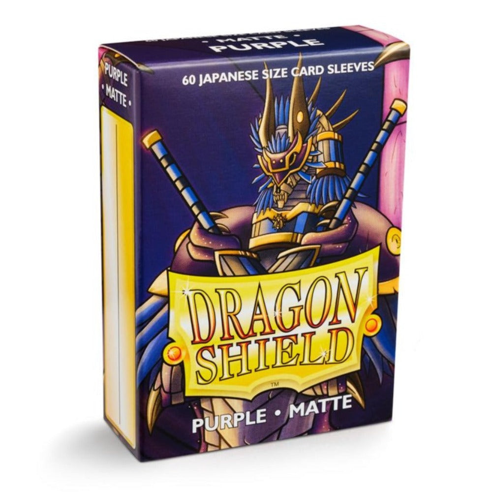 Dragon Shield Kartenhüllen Sleeves Japanische Größe Matte (60) Purple